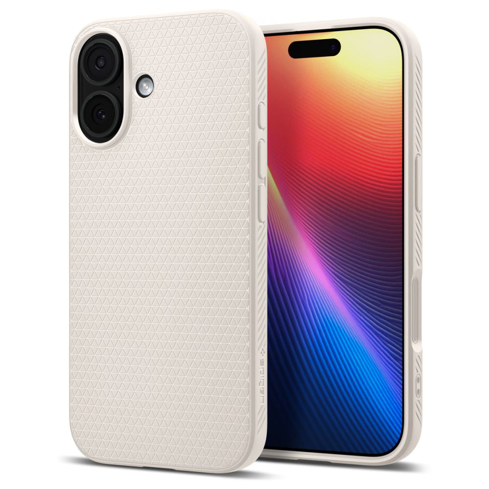 Capa para Apple iPhone 17, Spigen, Liquid Air, Bege
