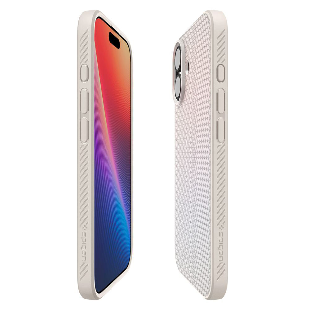 Capa para Apple iPhone 17, Spigen, Liquid Air, Bege