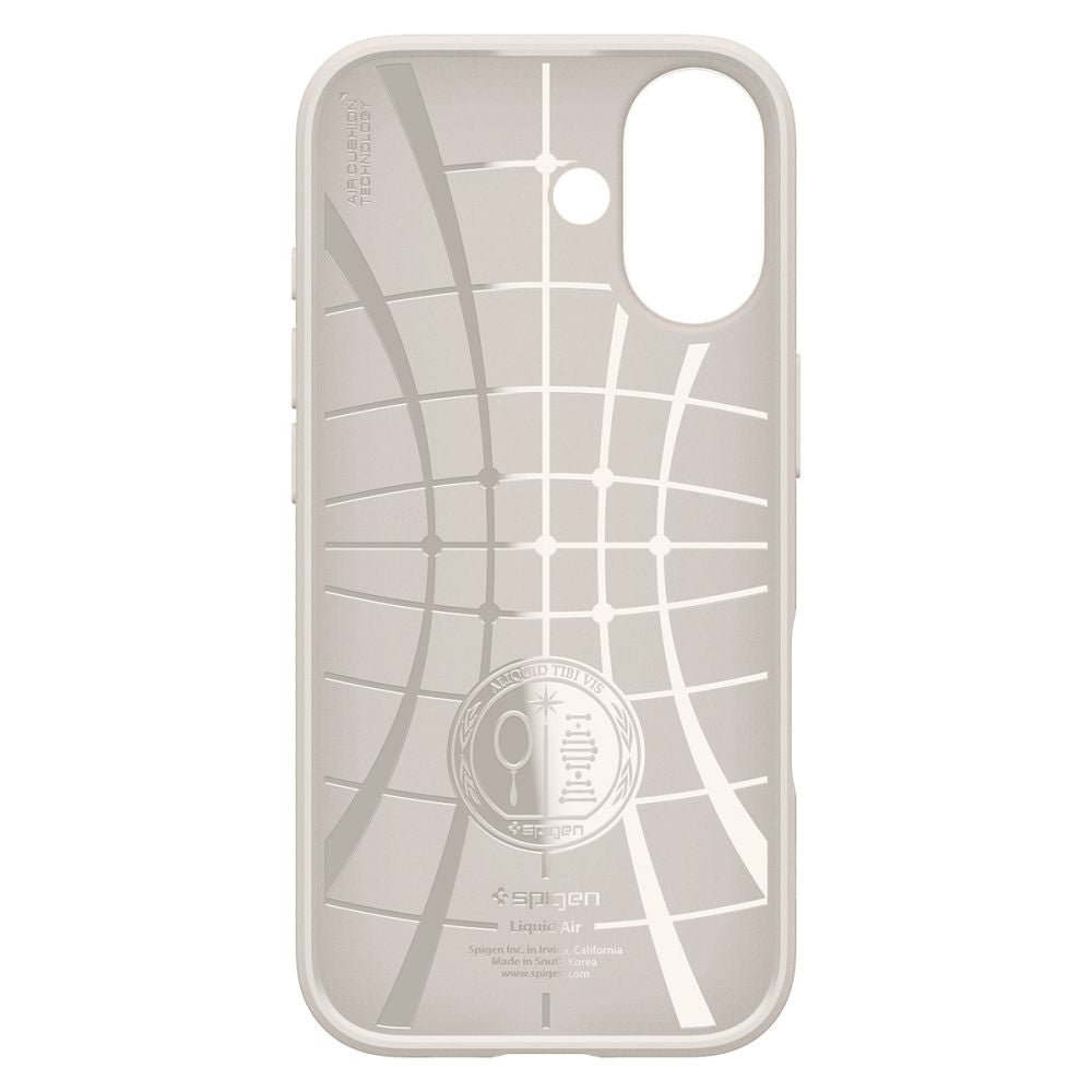 Capa para Apple iPhone 17, Spigen, Liquid Air, Bege