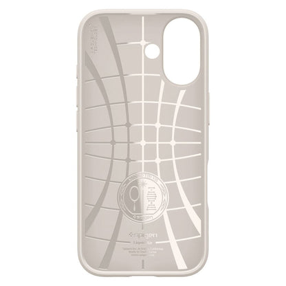 Capa para Apple iPhone 17, Spigen, Liquid Air, Bege