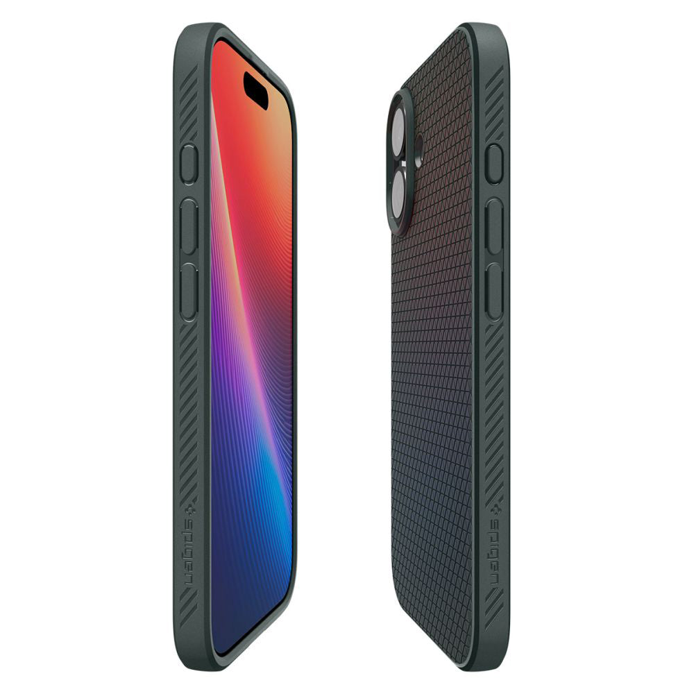 Capa para Apple iPhone 17, Spigen, Liquid Air, Verde
