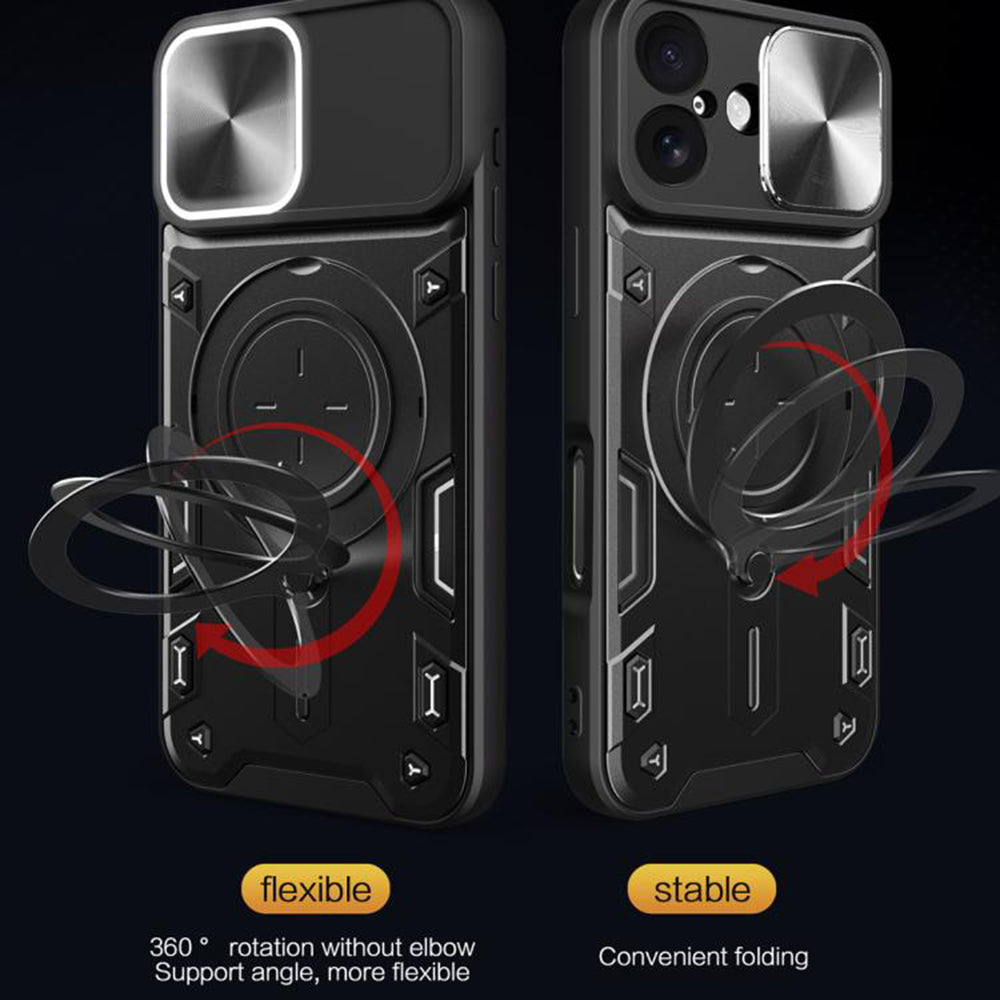 Capa para Apple iPhone 17, Techsuit, CamGuard Pro, Vermelha