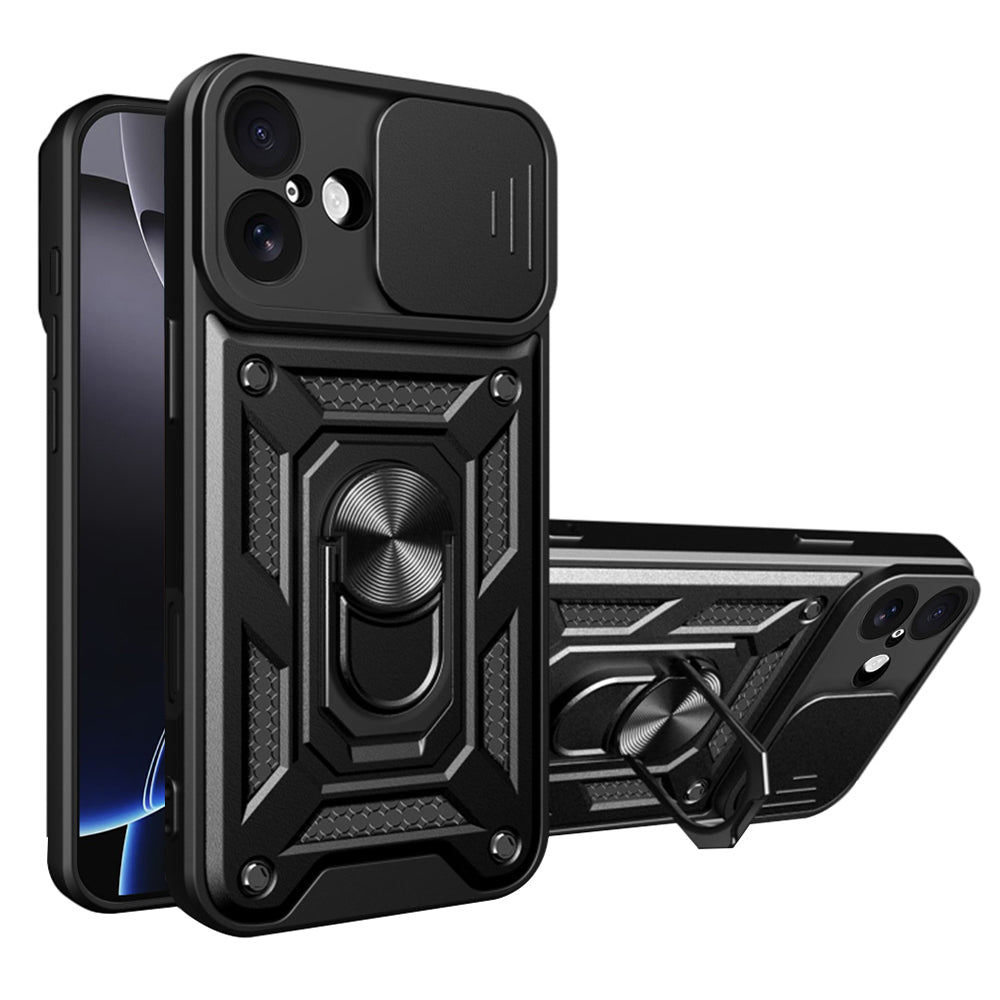 Capa para Apple iPhone 17, Techsuit, CamShield, Preta
