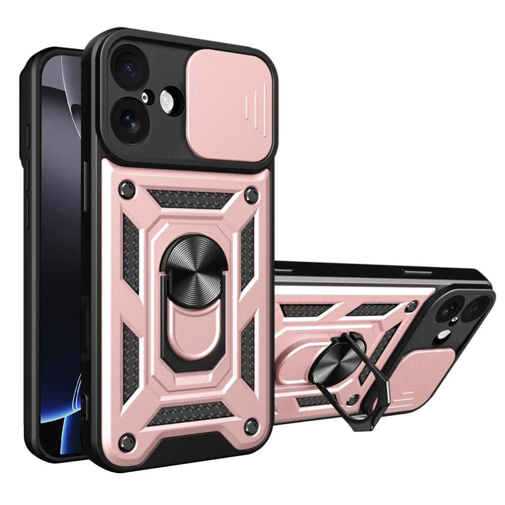 Capa para Apple iPhone 17, Techsuit, CamShield, Rosa