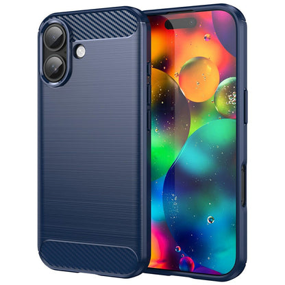 Capa para Apple iPhone 17, Techsuit, Carbono, Azul