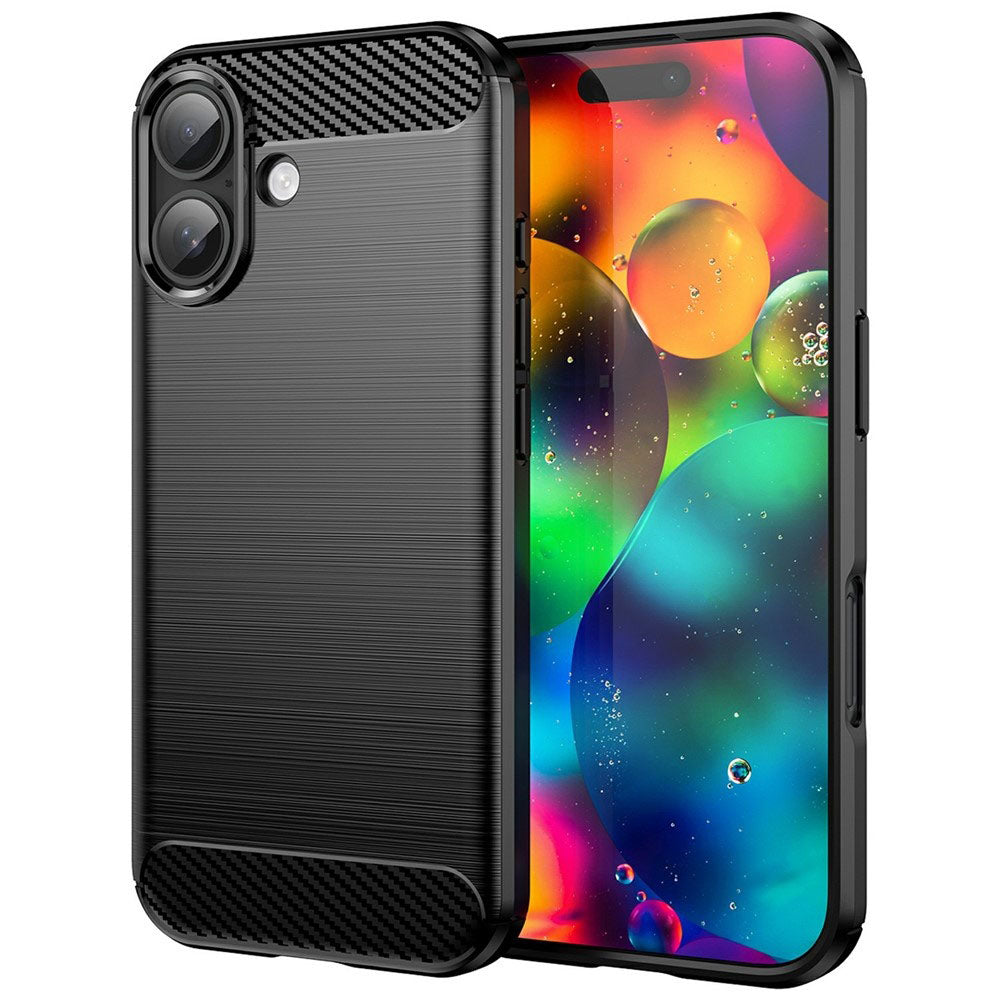 Capa para Apple iPhone 17, Techsuit, Carbono, Preta