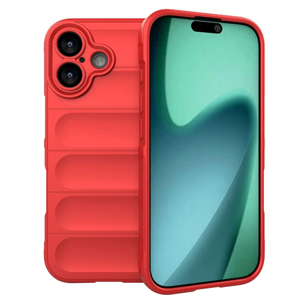 Capa para Apple iPhone 17, Techsuit, Magic Shield, Vermelha