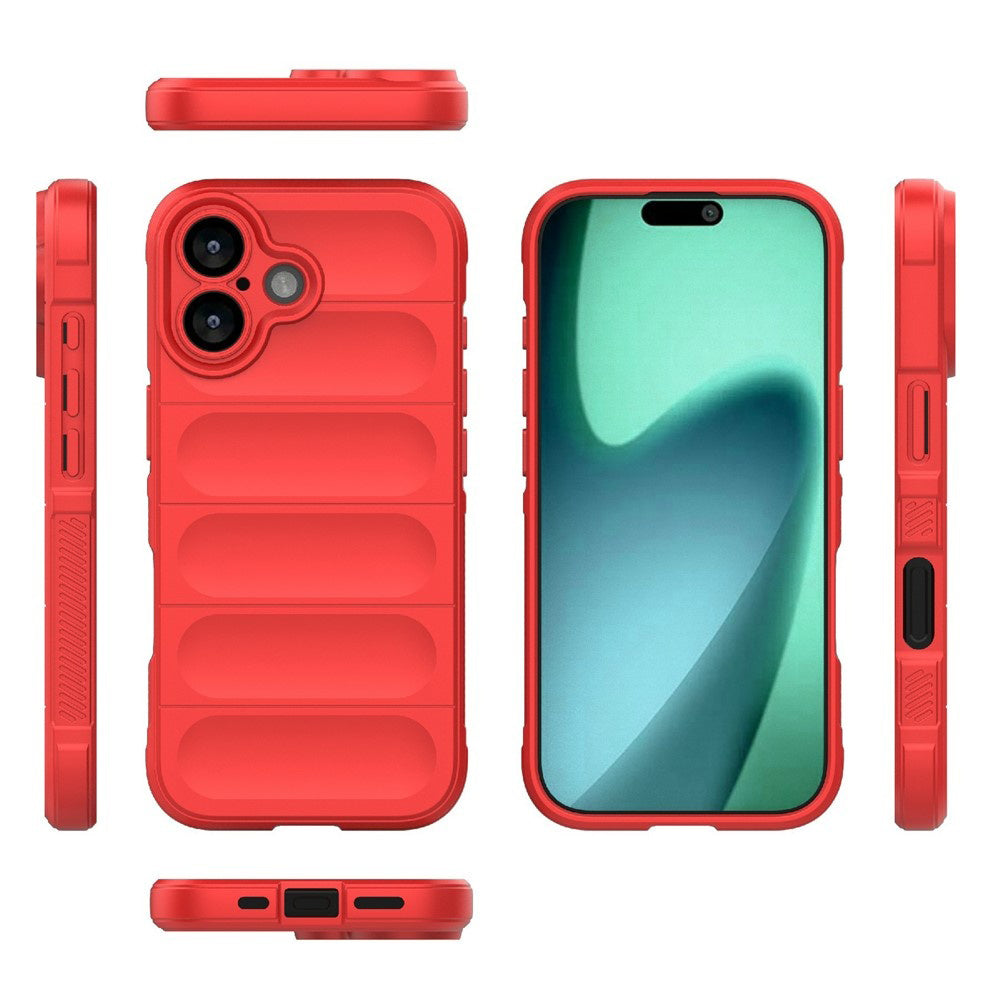 Capa para Apple iPhone 17, Techsuit, Magic Shield, Vermelha