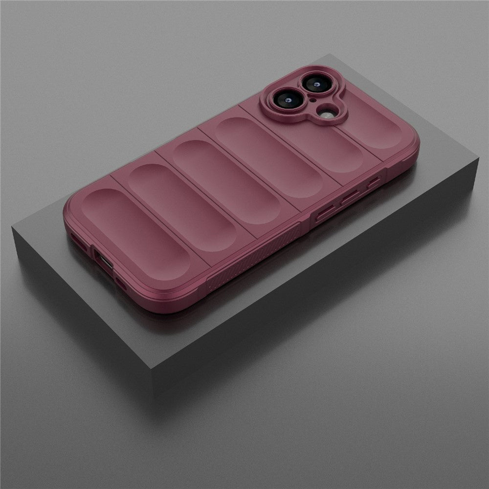 Capa para Apple iPhone 17, Techsuit, Magic Shield, Cor de Cereja