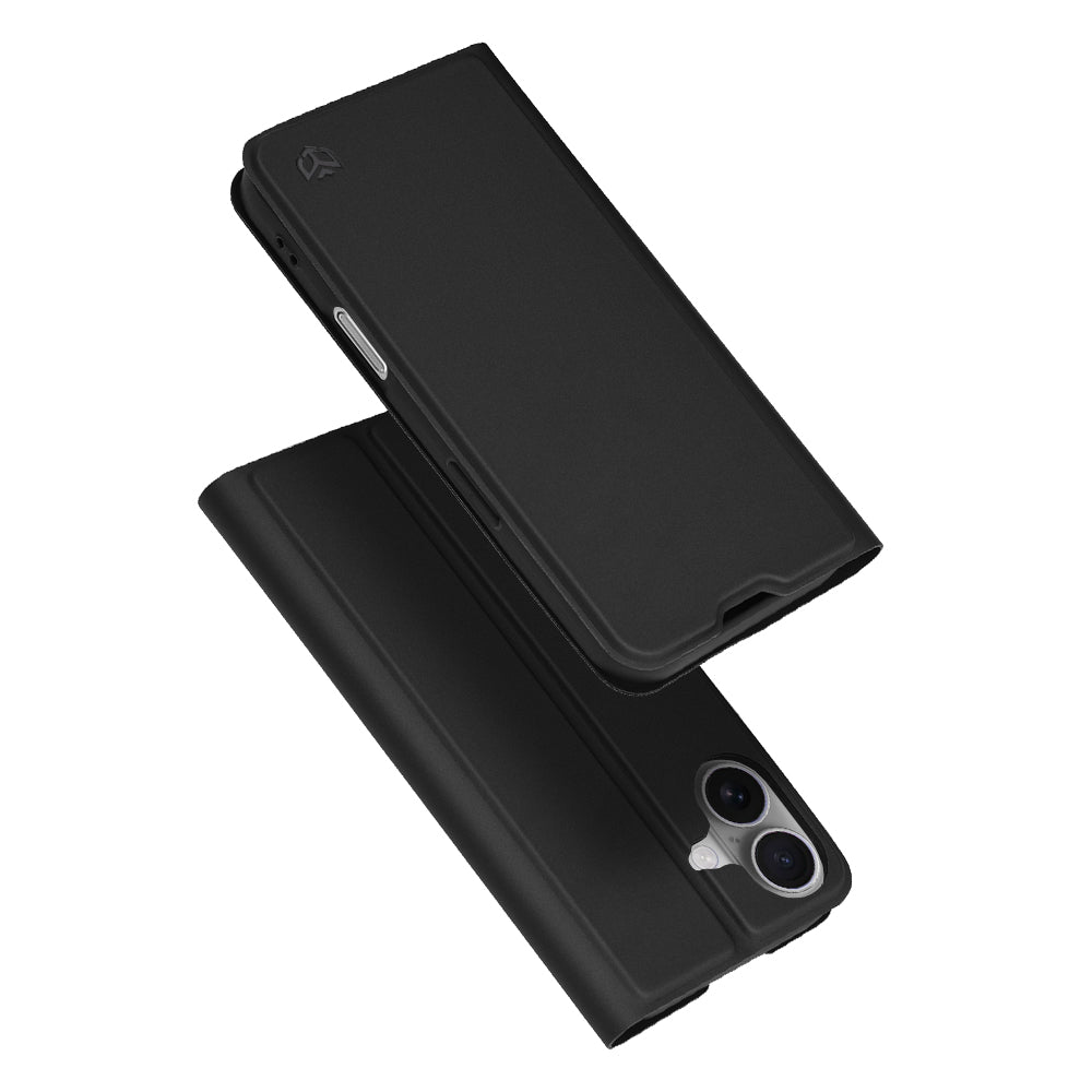 Capa para Apple iPhone 17, Techsuit, Magskin Book, Preta