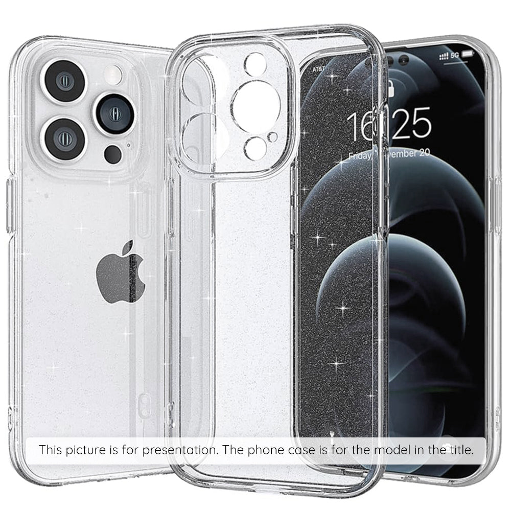 Capa para Apple iPhone 17, Techsuit, SparkleSkin, Transparente