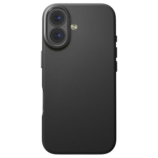 Capa para Apple iPhone 17, UNIQ, Lyden Leatherette, Preta