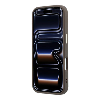 Capa para Apple iPhone 18 Pro / 17 Pro, Guess, 4G Big Resin Logo, Castanha