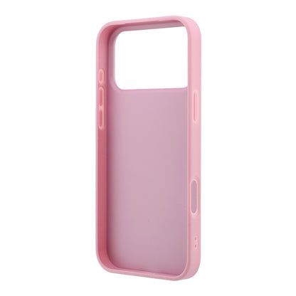Capa para Apple iPhone 18 Pro / 17 Pro, Guess, Fixed Glitter Big 4G, Rosa
