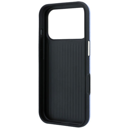 Capa para Apple iPhone 18 Pro / 17 Pro, Guess, Logo Grande em Resina Granulada, Azul