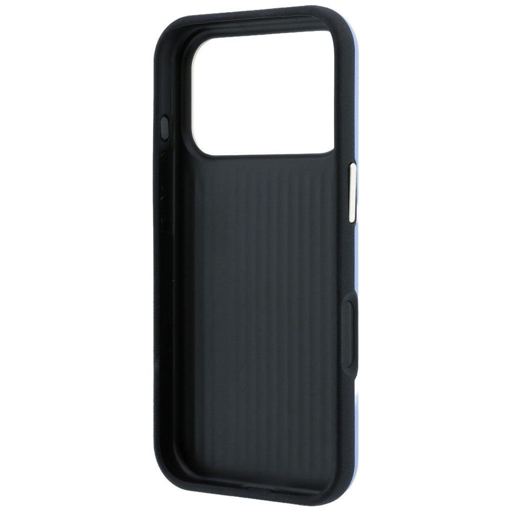 Capa para Apple iPhone 18 Pro / 17 Pro, Guess, Smooth Big Strass Logo, Azul