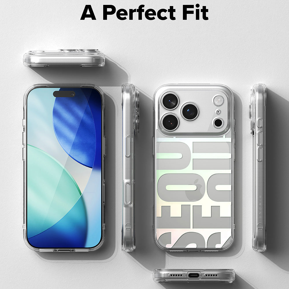 Capa para Apple iPhone 18 Pro / 17 Pro, Ringke, Fusion Seoul, Vinho