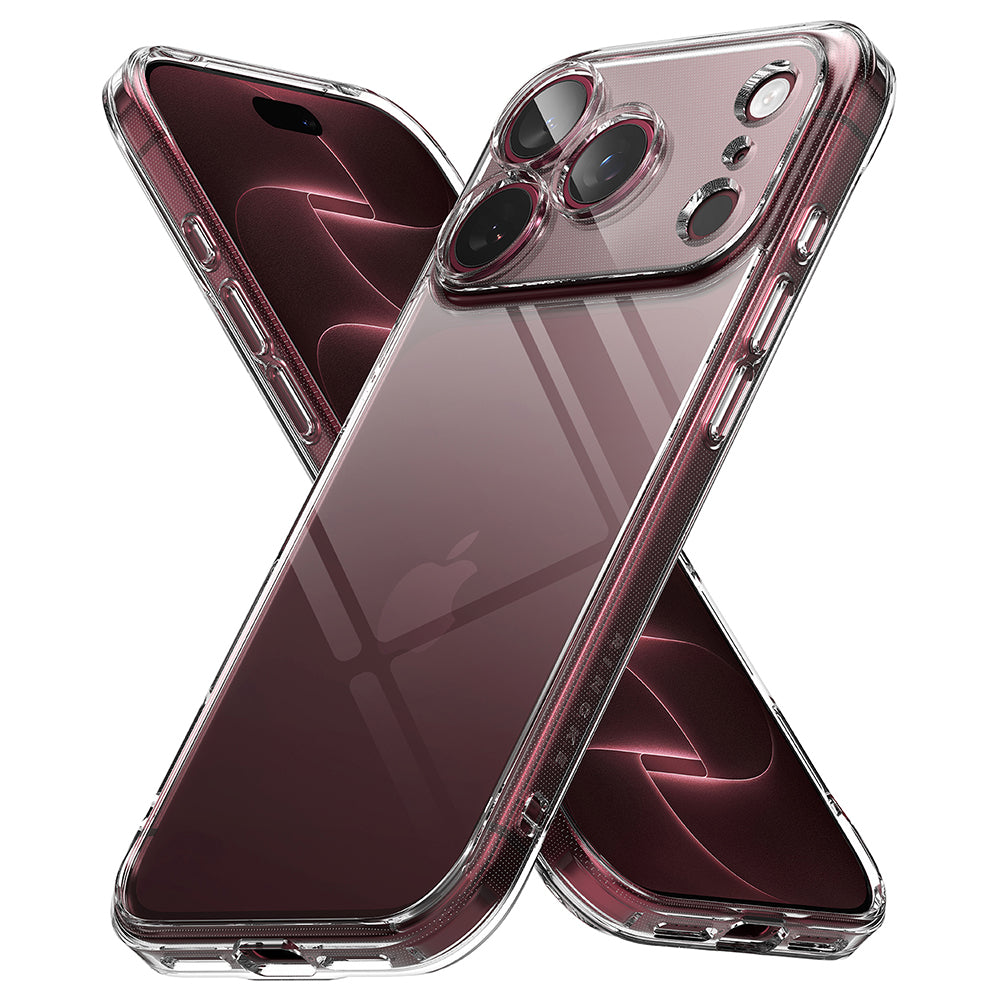 Capa para Apple iPhone 18 Pro / 17 Pro, Ringke, Fusion, Transparente