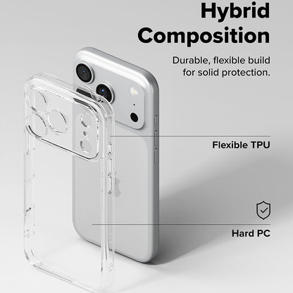 Capa para Apple iPhone 18 Pro / 17 Pro, Ringke, Fusion, Transparente
