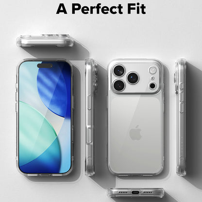 Capa para Apple iPhone 18 Pro / 17 Pro, Ringke, Fusion, Transparente