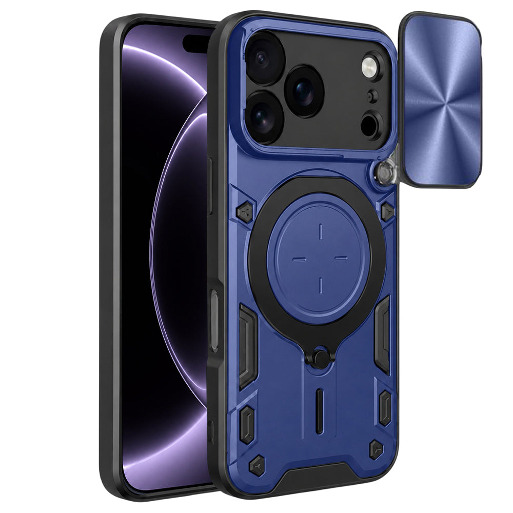 Capa para Apple iPhone 18 Pro / 17 Pro, Techsuit, CamGuard Pro, Azul