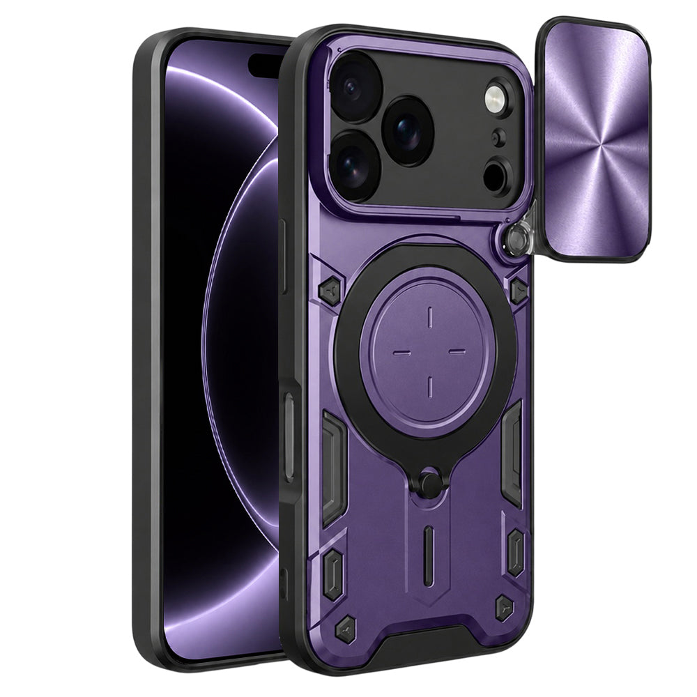 Capa para Apple iPhone 18 Pro / 17 Pro, Techsuit, CamGuard Pro, Roxa