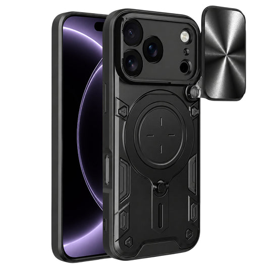 Capa para Apple iPhone 18 Pro / 17 Pro, Techsuit, CamGuard Pro, Preta
