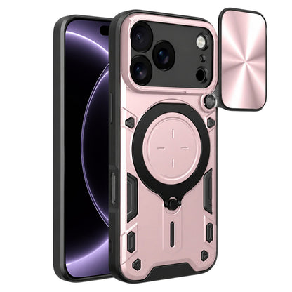 Capa para Apple iPhone 18 Pro / 17 Pro, Techsuit, CamGuard Pro, Rosa Dourado
