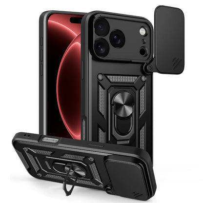 Capa para Apple iPhone 18 Pro / 17 Pro, Techsuit, CamShield, Preta