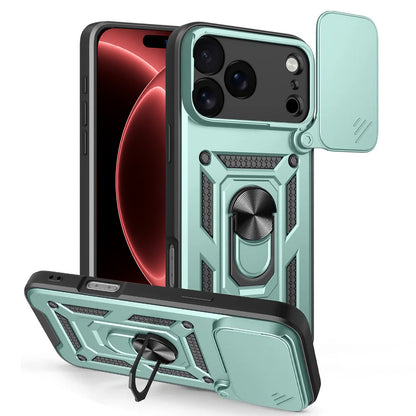 Capa para Apple iPhone 18 Pro / 17 Pro, Techsuit, CamShield, Verde