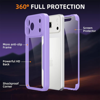Capa para Apple iPhone 18 Pro / 17 Pro, Techsuit, ColorVerse 360, Roxo