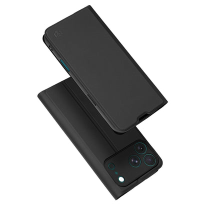 Capa para Apple iPhone 18 Pro / 17 Pro, Techsuit, Magskin Book, Preta