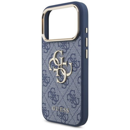 Capa para Apple iPhone 18 Pro Max / 17 Pro Max, Guess, 4G Big Classic Logo, Azul