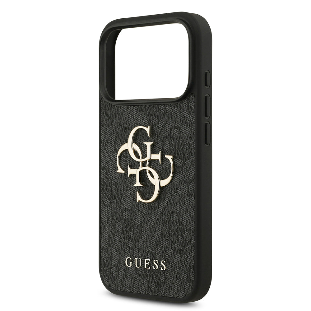 Capa para Apple iPhone 18 Pro Max / 17 Pro Max, Guess, 4G Big Logo, Preta