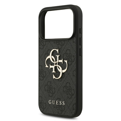 Capa para Apple iPhone 18 Pro Max / 17 Pro Max, Guess, 4G Big Logo, Preta
