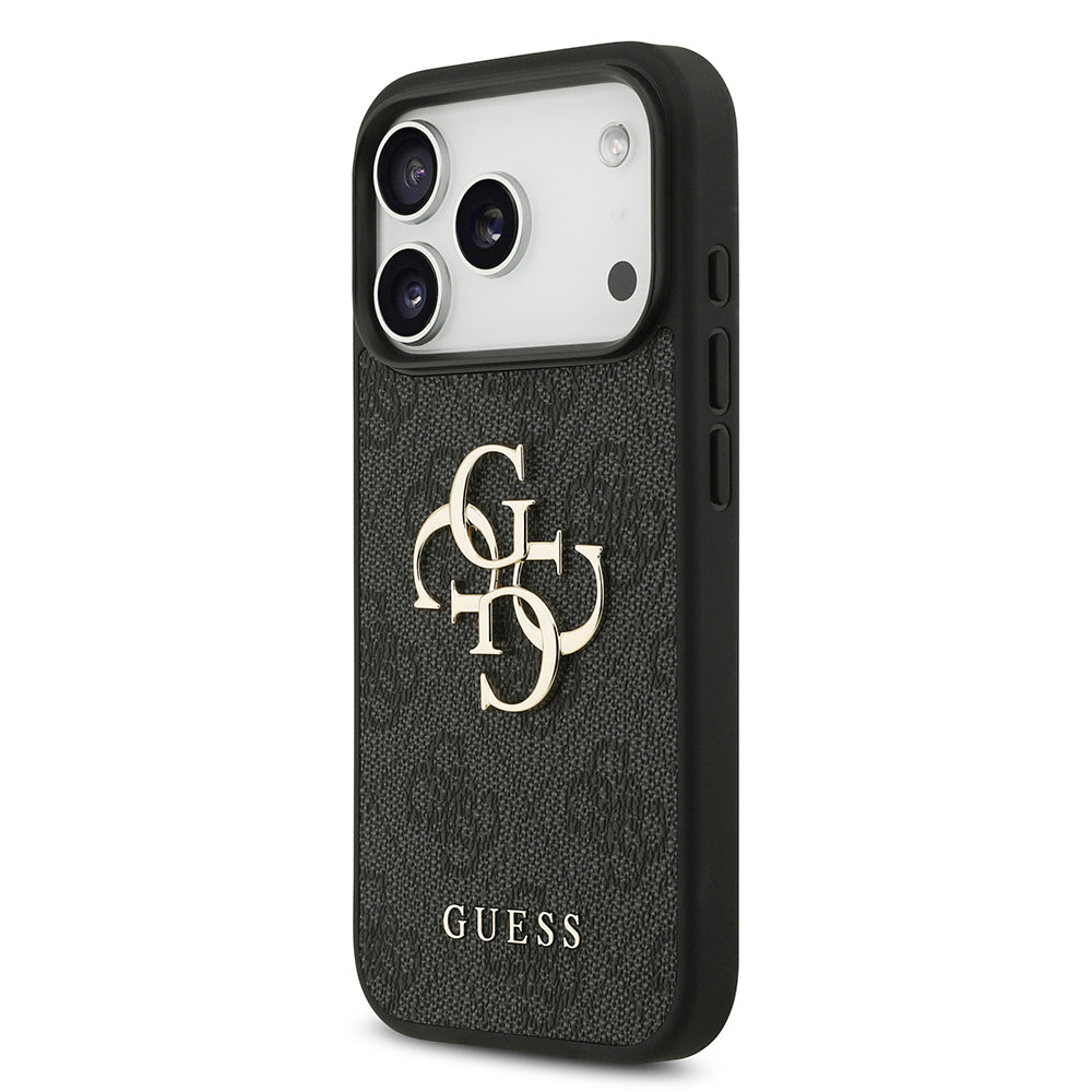 Capa para Apple iPhone 18 Pro Max / 17 Pro Max, Guess, 4G Big Logo, Preta
