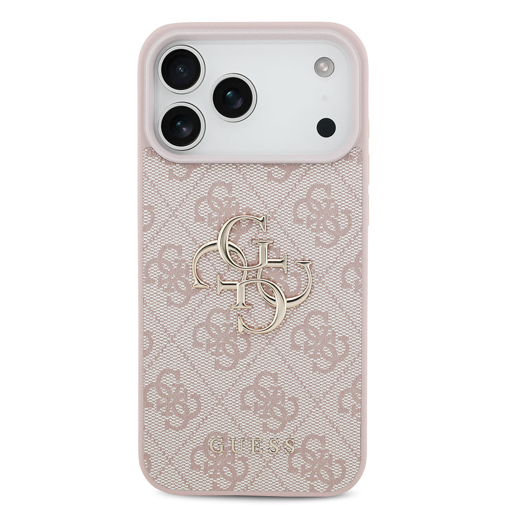 Capa para Apple iPhone 18 Pro Max / 17 Pro Max, Guess, 4G Big Logo, Rosa