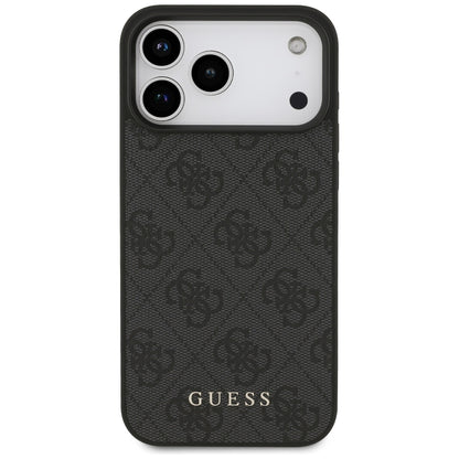 Capa para Apple iPhone 18 Pro Max / 17 Pro Max, Guess, 4G Classic Logo, Preta