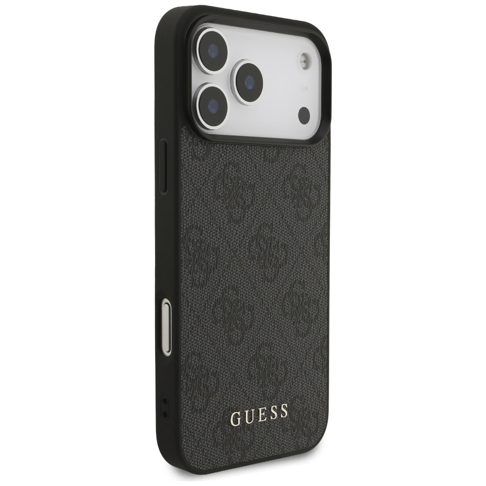 Capa para Apple iPhone 18 Pro Max / 17 Pro Max, Guess, 4G Classic Logo, Preta
