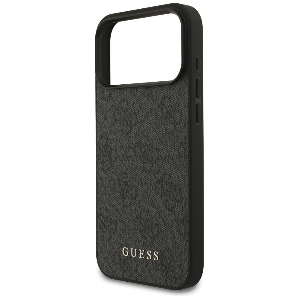 Capa para Apple iPhone 18 Pro Max / 17 Pro Max, Guess, 4G Classic Logo, Preta