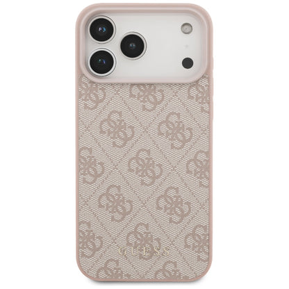 Capa para Apple iPhone 18 Pro Max / 17 Pro Max, Guess, 4G Classic Logo, Rosa