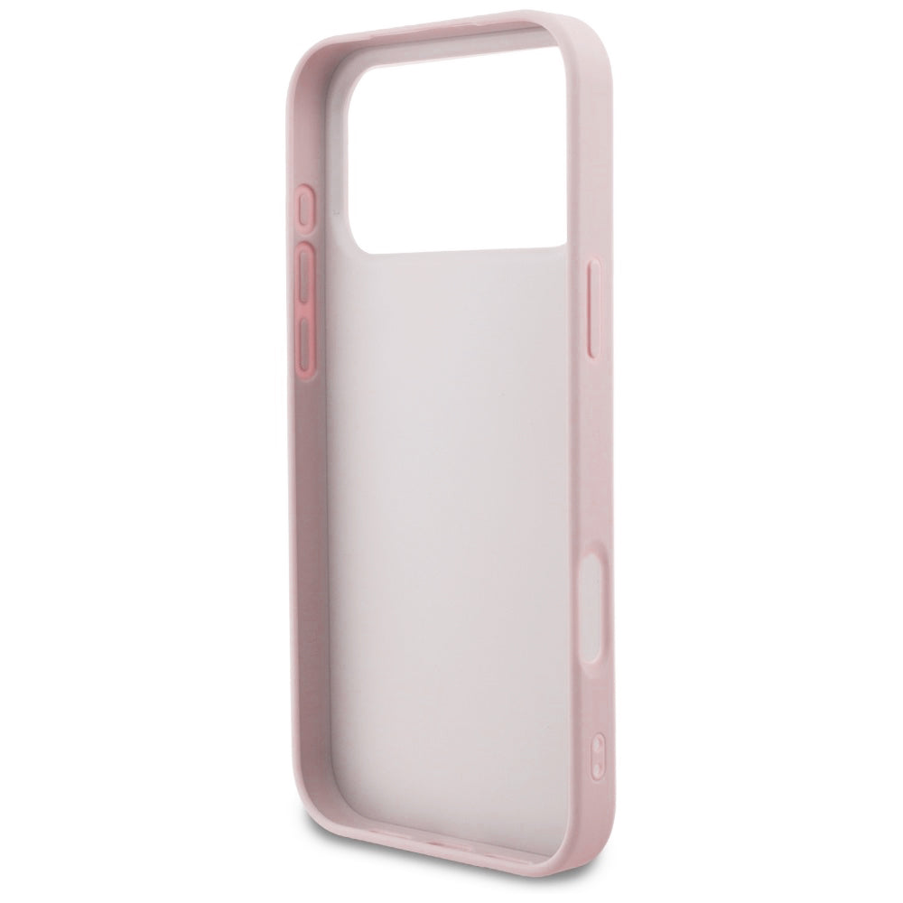 Capa para Apple iPhone 18 Pro Max / 17 Pro Max, Guess, 4G Classic Logo, Rosa