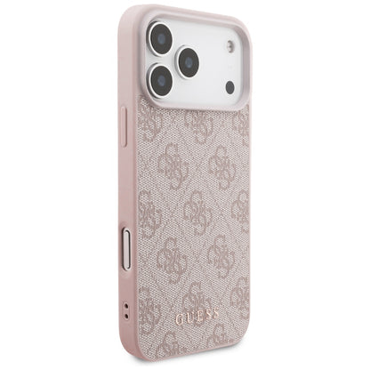 Capa para Apple iPhone 18 Pro Max / 17 Pro Max, Guess, 4G Classic Logo, Rosa