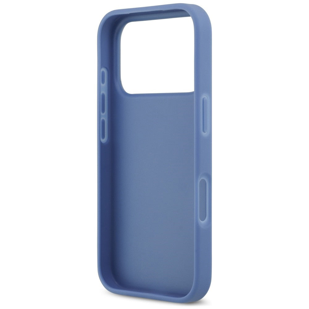 Capa para Apple iPhone 18 Pro Max / 17 Pro Max, Guess, 4G Double Card Triangle, Azul