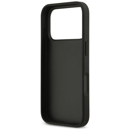 Case for Apple iPhone 18 Pro Max / 17 Pro Max, Guess, 4G Double Card Triangle, Black