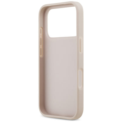 Capa para Apple iPhone 18 Pro Max / 17 Pro Max, Guess, 4G Double Card Triangle, Rosa
