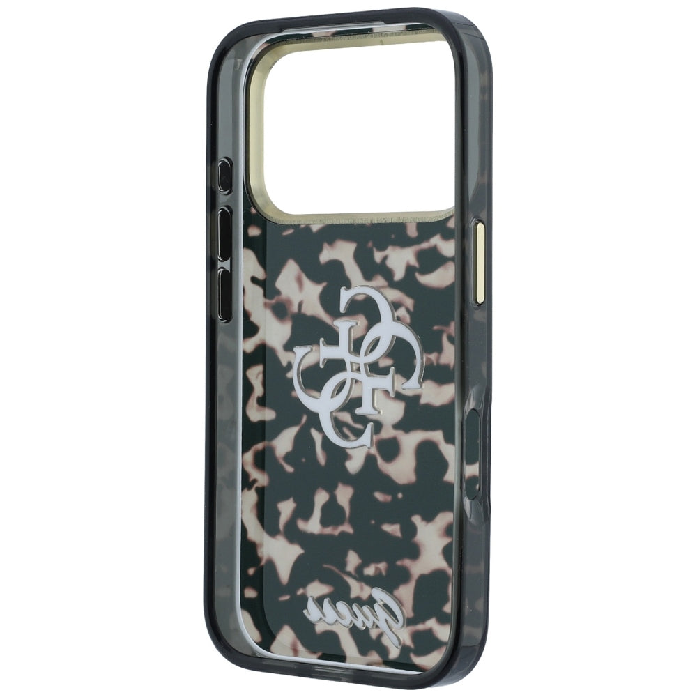 Case for Apple iPhone 18 Pro Max / 17 Pro Max, Guess, IML 4G Metal Script, Brown