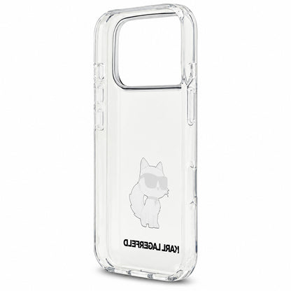 Capa para Apple iPhone 18 Pro Max / 17 Pro Max, Karl Lagerfeld, IML Choupette NFT, Transparente