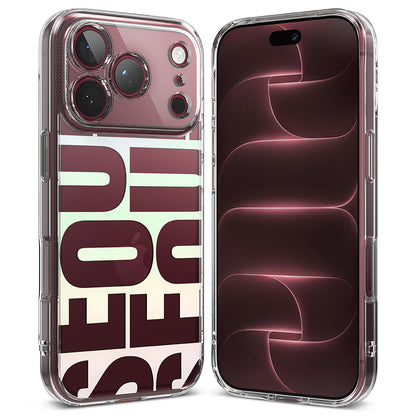 Capa para Apple iPhone 18 Pro Max / 17 Pro Max, Ringke, Fusion Seoul, Vinho