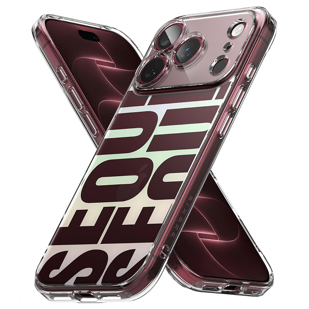 Capa para Apple iPhone 18 Pro Max / 17 Pro Max, Ringke, Fusion Seoul, Vinho
